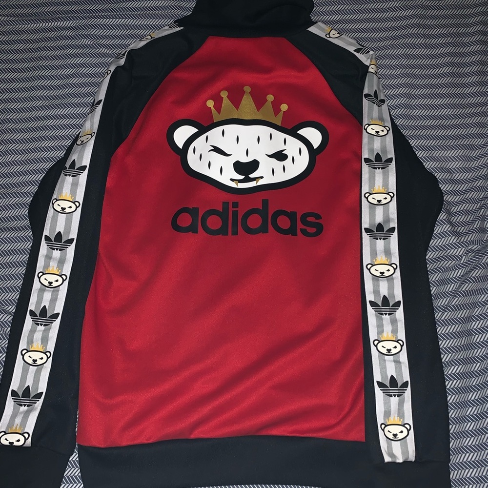 Adidas nigo bear track jacket